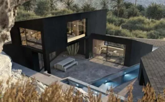 The modern house